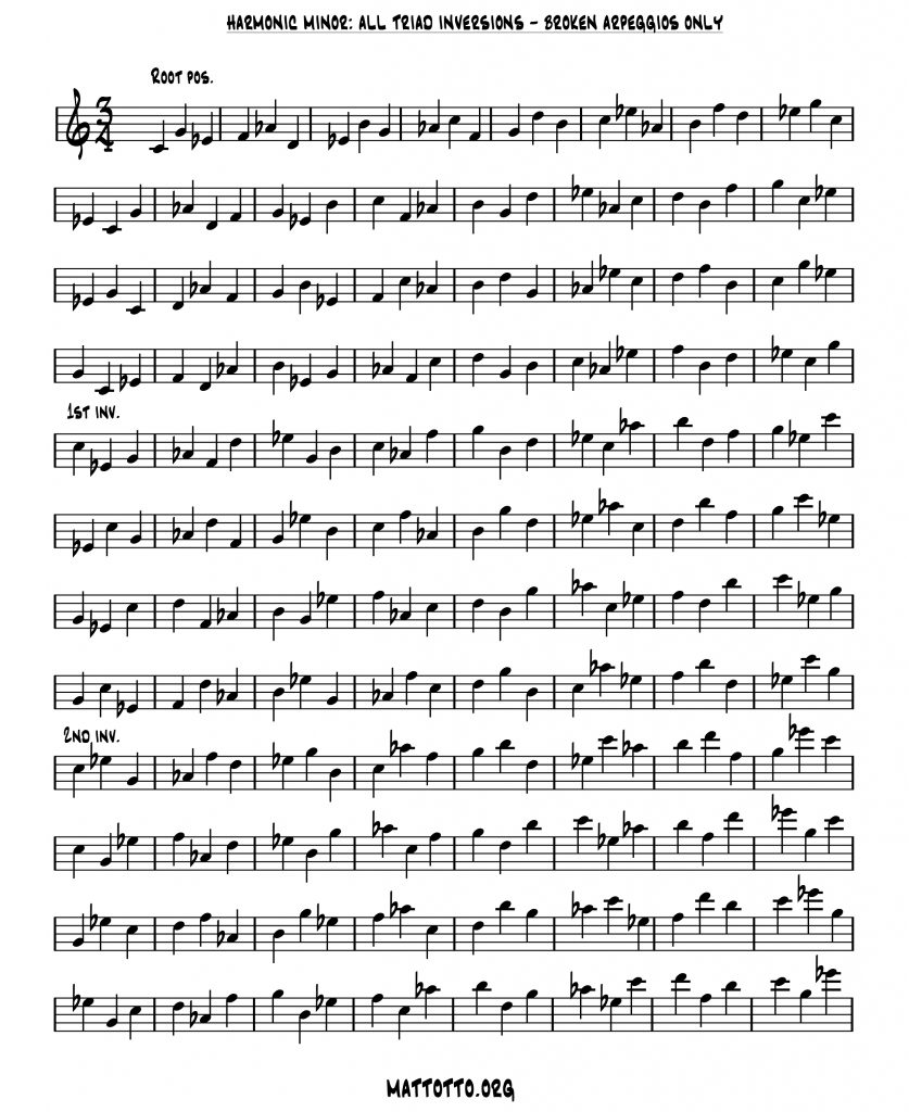 Harmonic Minor Triads.musx