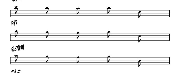 122: Major Melody – Triplets grouped in 5